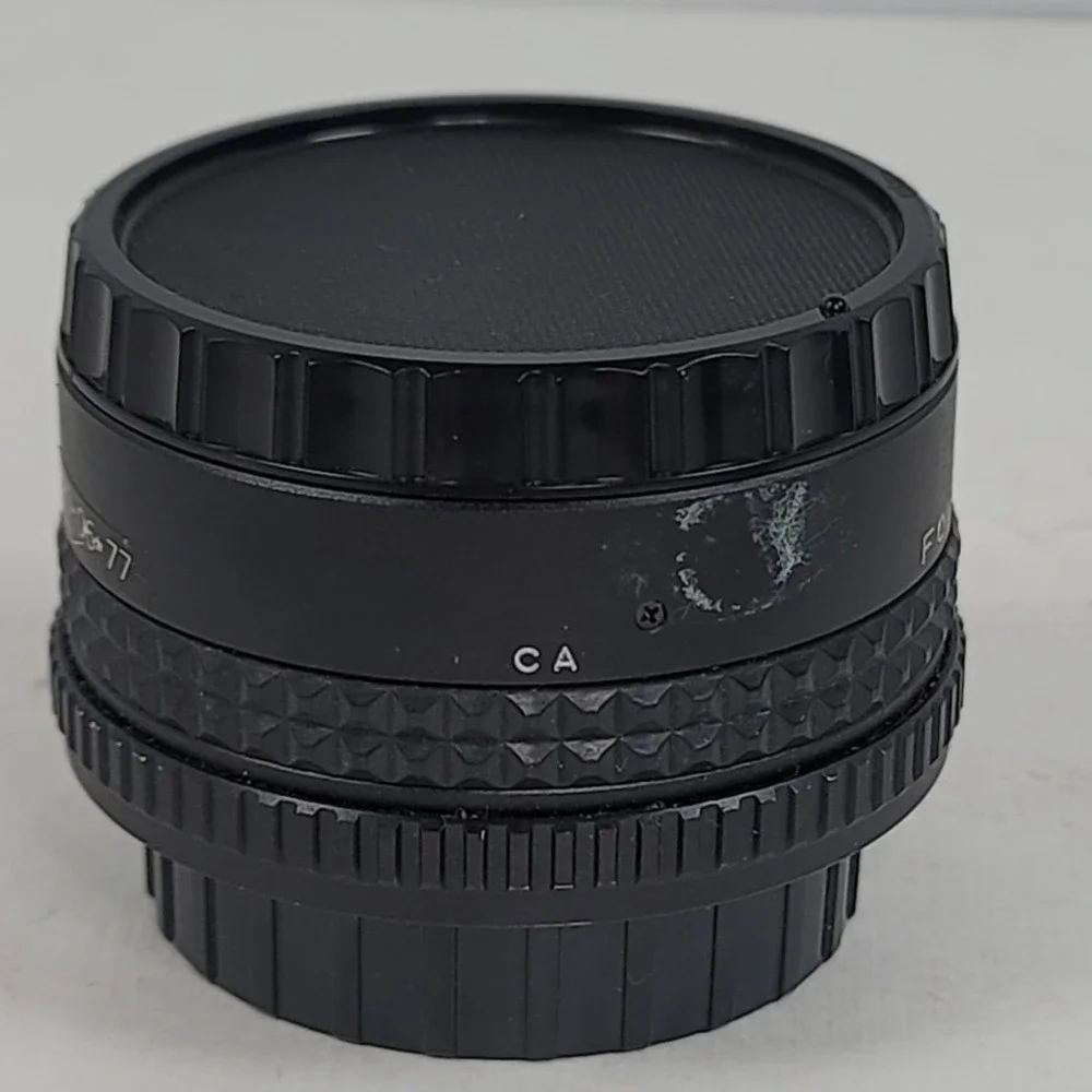 Focal MC 2X Converter for Canon FD Mount CA Made in Japan with Case and Caps